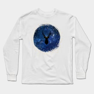 The Stag of Stars Long Sleeve T-Shirt